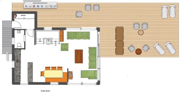 Entry level floorplan
